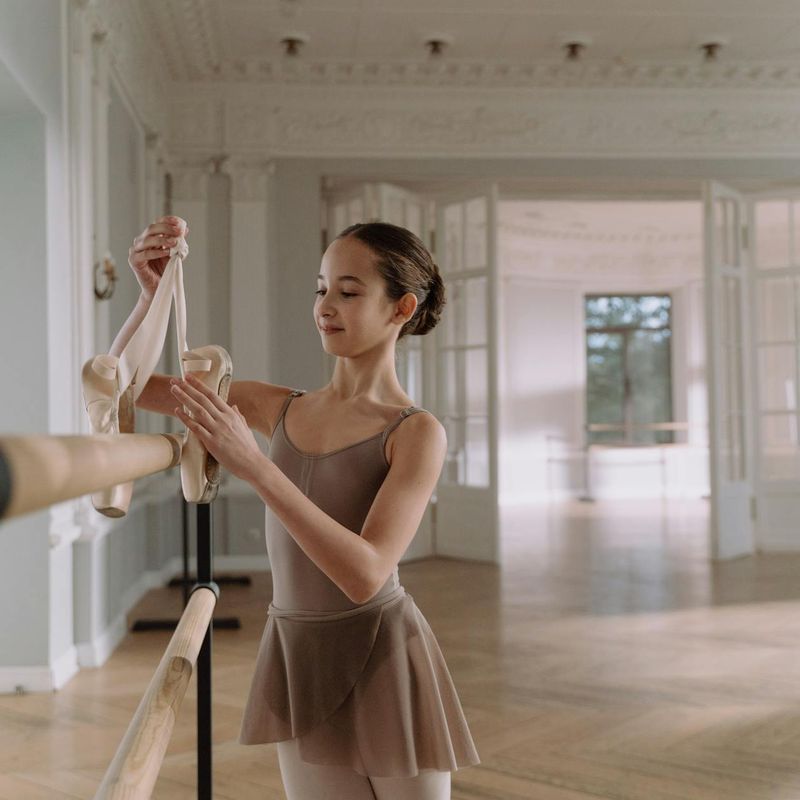 Minimalist light room for morning movement practice